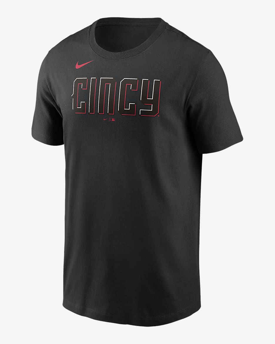 Black cincinnati reds shirt online